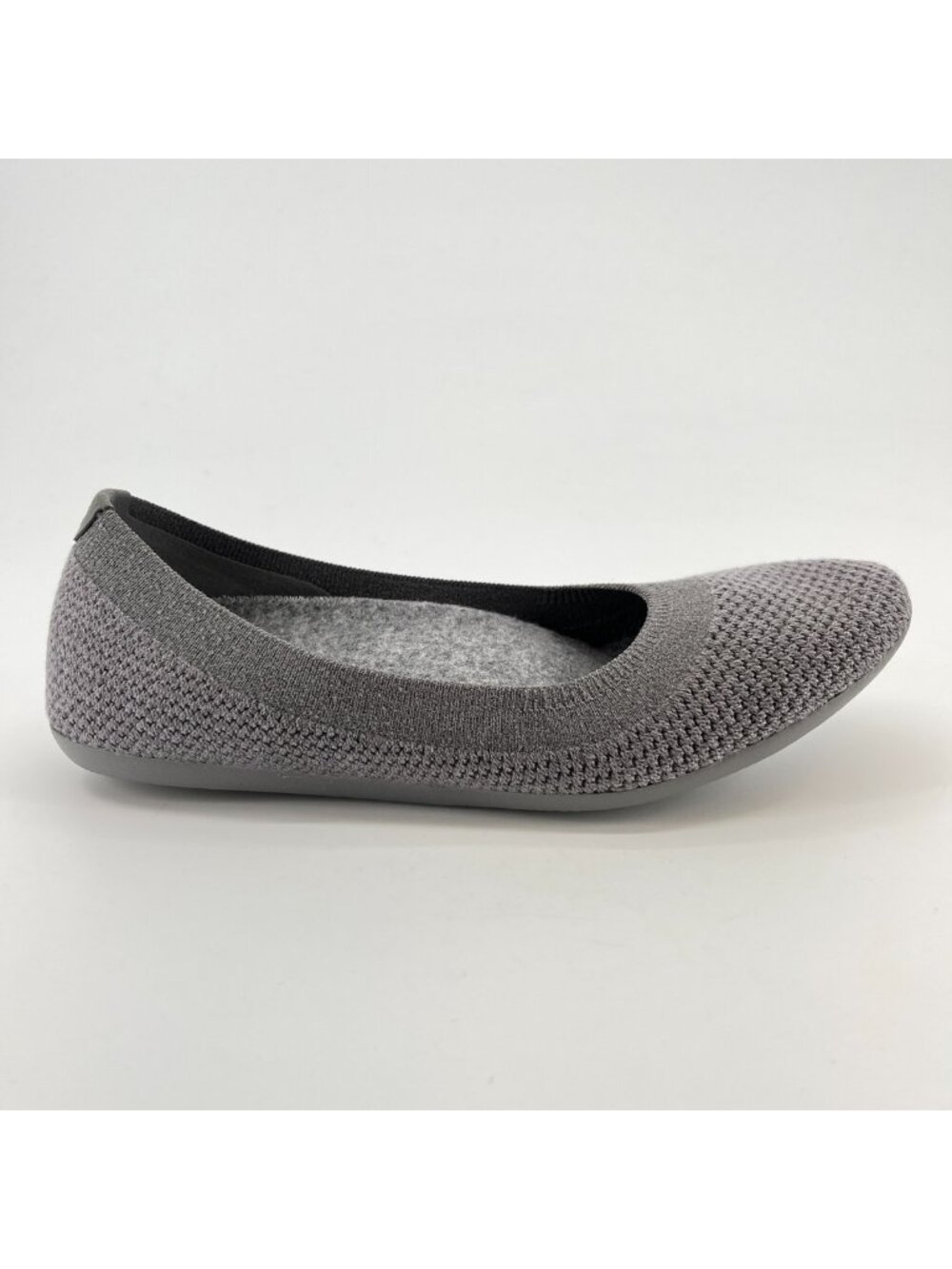 Allbirds Tree Breezer Womens Size 7 Gray Casual Slip On Ballet Flats Shoes